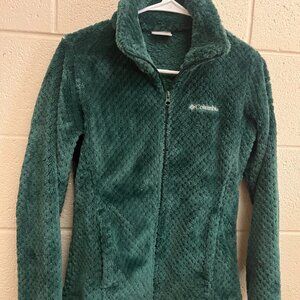 Forest Green Columbia Jacket